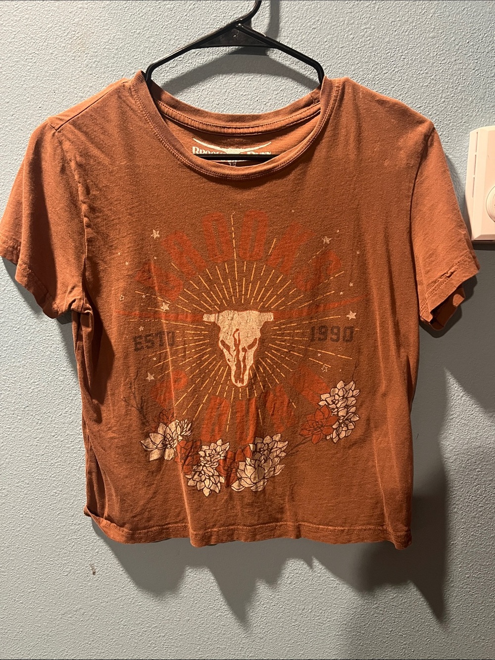 Rust Graphic Skull Tee